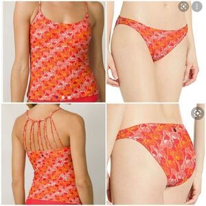 NEW PRANA MERROW TANKINI w low rise bottoms XS